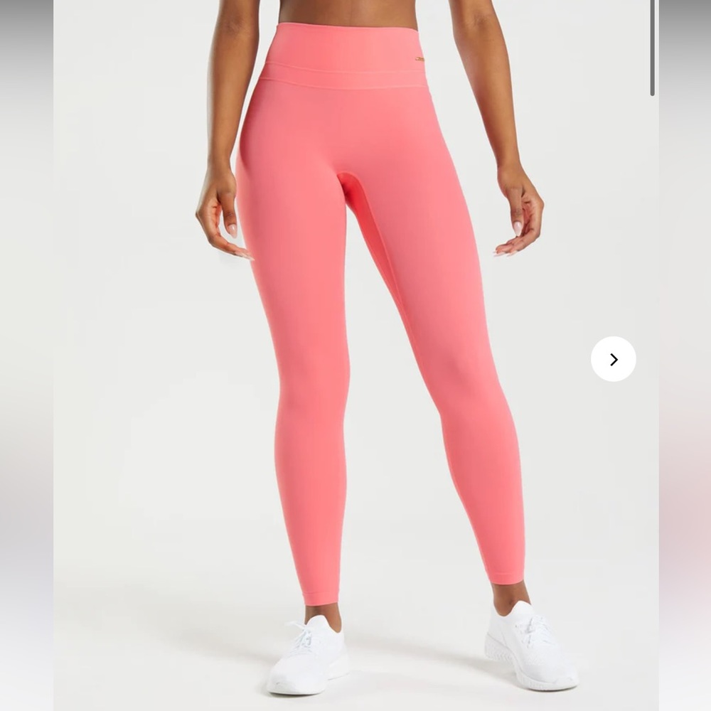 Gymshark Whitney High Rise Leggings - Peony Pink